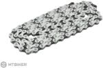 KMC e10S lánc, 10 sebességes, 118 lengőkaros, ezüst/fekete, OEM