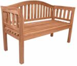 divero Kerti pad 2 személyes teak fa tömör fa (GL05221)