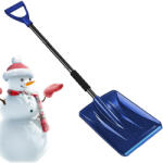 Flippy Lopata de Zapada, Flippy, Multifunctionala, Demontabila, cu Maner Antiderapant, Aluminiu, Plastic, Solutia pentru Iarna, pentru Deszapezire, 80x11x25.7 cm, Albastra (teo-132478) Lopata de zapada