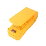 Flippy Mini Aparat de Sigilat Pungi cu Baterii, Flippy, Etansare prin Caldura, Spate Magnetic, Portabil, 9.7x3 cm, Galben (teo-127642)