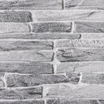 ANRO Wall Flexpanel PVC falpanel - Szeletelt kő (szürke kőpala) Silver Slate (TP10016863 - Silver Slate)