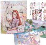 TopModel Matricavilág Tervező Füzet Viva Violet (T13443)