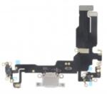Apple Iphone 15, Átvezető szalagkábel (Flex), Töltő csatlakozó (USB-C), kék (Gyári)
