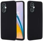  RUBBER Husa de protectie pentru Oppo Reno7 Lite 5G neagra