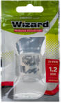 WIZARD drótelőke rögzítő cső 1.4x1.8x8mm 20db/cs fényes fekete (82340-818)
