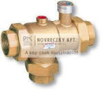 Resideo TM3400.932 termosztatikus HMV keverőszelep, 1", külső menet + hollandi, 30-45°C, max 90°C, kvs=2, 5 (TM3400_932)
