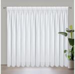 EUROFIRANY Tina fényáteresztő függöny Fehér 350x270 cm