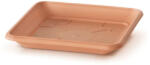 Prosperplast Terra négyszög virágcserép alátét, 34 cm - terrakotta (PKWT34-R624)