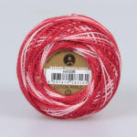  Madame Tricote Paris - Coton Perlé 8 - Piros-rózsaszín színátmenetes - 238