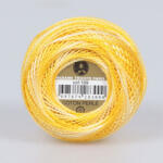  Madame Tricote Paris - Coton Perlé 8 - 0169 - Sárga színátmenetes