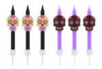  Halloween Día De Los Muertos tortagyertya, gyertya szett 6 db-os (MLG125221)