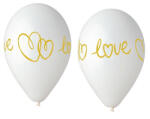  Szerelem White léggömb, lufi 5 db-os 13 inch (33 cm) (MLG322477)