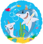  Állatos Friendly Shark fólia lufi 43 cm (DPA9917260)