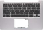 ASUS Tastatura originala Asus UX303LAB iluminata US cu Palmrest argintiu