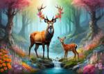 Alipson Puzzle - Puzzle Cerb Majestuos - 500 piese Puzzle