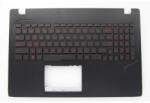 ASUS Tastatura originala Asus FX53VD iluminata US cu Palmrest negru