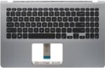 ASUS Tastatura originala Asus S530FA iluminata US cu Palmrest griu