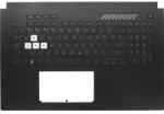 ASUS Tastatura originala Asus FX707ZC iluminata US cu Palmrest negru