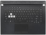 ASUS Tastatura originala Asus G531GD iluminata US cu Palmrest antracit
