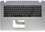 ASUS Tastatura originala Asus X705UA iluminata US cu Palmrest gri