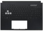 ASUS Tastatura originala Asus FX567ZC4 iluminata US cu Palmrest negru