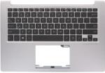 ASUS Tastatura originala Asus RX303UA iluminata US cu Palmrest argintiu