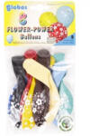 Virágos lufi 8 darabos készlet - 30 cm - vegyesbolt