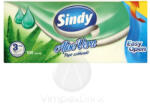 Sindy papír zsebkendő AloeVera 3rtg 100db EasyOpen - vegyesbolt