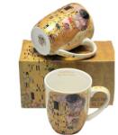 Queen Isabell Klimt porcelán bögre szett - 400 ml - 2 darabos (IMO-PP-W20KL451-2-26001)