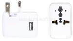 KIKKERLAND UL08-EU USB csatlakozóval kocka utazó hálózati adapter (UL08-EU) (UL08-EU)