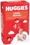 Huggies Little Movers Mega Pack 4, 7-18 kg, 66pcs eldobható pelenka