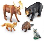 Learning Resources Set 5 Figurine Learning Resources LER0787 Animalute din Padure Varsta 18 Luni+ Multicolor (LER0787) Figurina