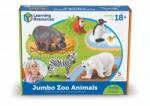 Learning Resources Set Figurine Learning Resources Animalute de la Zoo 5 Bucati Varsta 18 Luni+ Multicolor (ED2135) Figurina