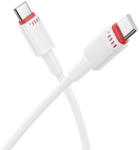 BOROFONE Cable BX110 Beneficio - Type C to Type C - 60W 3A 1 méter fehér