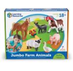 Learning Resources Set 7 Figurine Learning Resources Animalute de la Ferma Varsta 18 Luni+ Multicolor (ED2299) Figurina