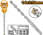 INGCO Kőzetfúró 14 x 310 mm négyélű SDS-Plus (DBH1211404C)