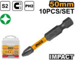 INGCO Impact bithegy PH2 x 50 mm (10 db) (SDBIM11PH223)