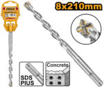INGCO Kőzetfúró 8 x 210 mm négyélű SDS-Plus (DBH1210803C)