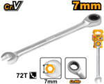 INGCO Racsnis csillag-villáskulcs 7 mm / 140 mm CrV (HCSPAR071)