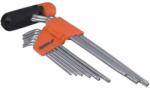 Dedra Torx kulcs készlet 9db, CrV 0654 (0654)