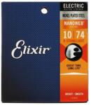 Elixir Струни за 8 струнна електрическа китара NANOWEB Steel Light 10-74 ELIXIR 12062