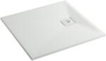 Erga Hyper, SMC zuhanytálca 140x90x2, 6 cm + szifon, fehér matt, ERG-V06-SMC-9014S-WH (ERG-V06-SMC-9014S-WH)