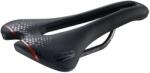 Selle San Marco Aspide Short Carbon FX Wide férfi sport nyereg, karbon pálcák, 250x155 mm, 155g, feket e