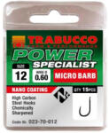 Trabucco Power Specialist 12 Lapkás, Szakállas Horog 15db (023-70-012)