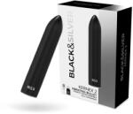 Black & Silver - vibráló mágneses bullet stimuláló