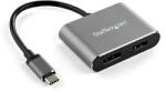 StarTech Startech. com USB C TO HDMI OR DP ADAPTER HDMI OR DISPLAYPORT HDR 4K 60 (CDP2DPHD)