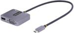 StarTech Startech. com USB C VIDEO ADAPTER 4K 60HZ 4K 60HZ 3.5MM AUDIO 100W PD (122-USBC-HDMI-4K-VGA)