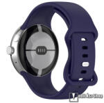  Google Pixel Watch 3 41mm, Watch 2, Watch 1, Okosóra szíj, Szilikon, 136+104mm hosszú, Sötétkék