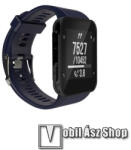  Okosóra szíj - SÖTÉTKÉK - szilikon, 13.3 + 8.2cm - Garmin Forerunner 30 / Garmin Forerunner 35 / Garmin Forerunner 35 HR - Csavarhúzóval