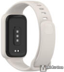  Xiaomi Smart Band 9 Active, Redmi Band 3, Okosóra szíj, Védőtok, Bumper 2 az 1-ben, Szilikon, Állítható méret, Bézs